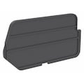 Akro-Mils Plastic Divider, Black, 4 in L, Not Applicable W, 2 3/4 in H 402105KY84