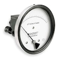 Ashcroft Pressure Gauge, 0 to 0.6 In H2O 451134EDRQMXCYLM0.6IWD