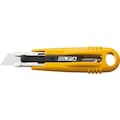 Olfa 5-3/4 in. L. Self-Retracting Safety Knife, Rounded Safety Blade, ABS SK-4