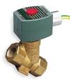 Redhat 120V AC Brass Steam Solenoid Valve, Normally Closed, 1/4 in Pipe Size 8222G070