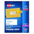 Avery Avery® Shipping Labels with TrueBlock® Technology for Laser Printers 5163®, 2" x 4", 1, 000 Labels AVE5163