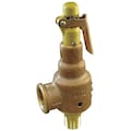 Kunkle Valve Safety Relief Valve, 1 x 1-1/4 In, 200 psi 6010FEE01-AM0200