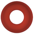 Rubberfab Gasket, Size 1/2 In, Tri-Clamp, Red 42MPX-RZ-050