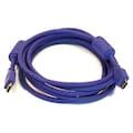 Monoprice HDMI Cable, High Speed, Purple, 10ft., 28AWG 4028