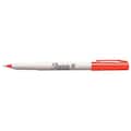 Sharpie Red Permanent Marker, Ultra Fine Tip, 12 PK 37002