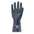 Ansell 13" Chemical Resistant Gloves, Neoprene, 7, 1 PR 29-865