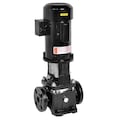Dayton Multi-Stage Booster Pump, 3/4 hp, 120/208 to 240V AC, 1 Phase, 1-1/4 in Flanged Inlet Size, 2 Stage 5UWH7