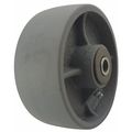 Zoro Select Caster Wheel, Cast Iron, 5 in., 1385 lb. 125 CI1H