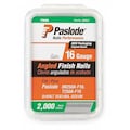 Paslode Collated Finishing Nail, 2-1/2 in L, 16 ga, Zinc Galvanized, T-Head Head, 20 Degrees, 2000 PK 650232