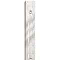 Reeve Double Slotted Standard, 1/2"D x 1-1/4"W x 84"H, Silver, 10PK 44-7