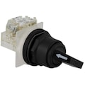 Schneider Electric Non-Illum Selector Switch, Plastic, Black 9001SKS25FBH13