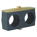 ZSI T3012S Beta Clamp Assembly – Twin 3/4" Tube, Steel, Vibration-Dampening