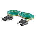 Curt Flat 4-Way Connector Plug/Socket, 58050 58050