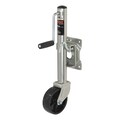 Curt 28116 Marine Trailer Jack - 1,500 Lb Capacity, 8" Wheel, Swivel Design, Zinc Finish - View #9