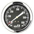 Thuemling Compound Gauge, -30 to 0 to 600 psi, 1/4 in MNPT, Plastic, Black FA-LFP-310-FG