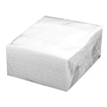 Tough Guy Dry Wipe, White, 1/4 Fold Poly Wrapped, Spunlace, 50 Wipes, 15 in x 17 in 52WY21