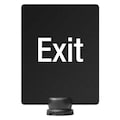 Lavi Industries Sintra Sign, Message Exit, 80-1141TV/P2S 80-1141TV/P2S