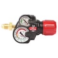 Victor Gas Regulator, Single Stage, CGA-510, 2 to 15 psi, Use With: Acetylene 0781-3602