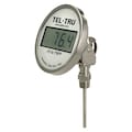 Tel-Tru Digital Dial Thermometer, 2-1/2" Stem L ND5AB09111-P22026