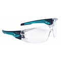 Bolle Safety Safety Glasses, Traditional Clear Polycarbonate Lens, Anti-Fog SILEXPSI