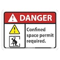 Nmc Danger Confined Space Permit Required, DGA81AB DGA81AB