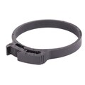 Kable Kontrol Cable Tie, 14 in L, 4.01 in Max Bundle Dia., Black, Nylon