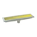 Eagle Group Floor Trough, Fiberglass, Yellw, 24"Wx60"L FT-2460-FG