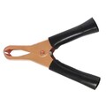 Test Products Intl Terminal Clamp, Narrow Black Solid Copper BC6TBC