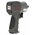 Aircat 1056-xl Chiave A Percussione Compatta 1/2'' – Composito In Kevlar, 167 Nm, Silenziosa, Grigia