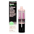 Devcon 5-Minute Epoxy Adhesive, 25 ml, Syringe, Light Amber, 1:1 Mixing Ratio 14250