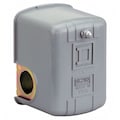 Telemecanique Sensors Pressure Switch, (1) Port, 1/4 in FNPS, DPST, 5 to 80 psi, Standard Action 9013FYG2J33M4