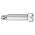 Zoro Select Self-Locking Shoulder Screws, M5-0.80 Thr Sz, 9.5 mm Thr Lg, 10 mm Shoulder Lg, Alloy Steel, 5 PK SBS005010L-005P1