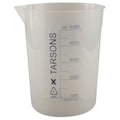Lab Safety Supply Beaker, 5000mL, Polypropylene 6FAE9