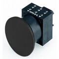 Siemens Push Button operator, 22mm, Black 3SB30001GA11