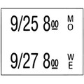 Daymark Date Coder Label, 3/4 In. H, PK6000 110447