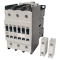 Abb IEC Magnetic Contactor, 3 Poles, 24 V AC, 48 A, Reversing: No AF52-30-00-11