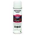 Rust-Oleum Inverted Marking Paint, 17 oz., White, Water -Based 203039