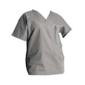 Scrub Zone Scrub Shirt, XS, Gray, Womens 70221