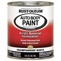 Rust-Oleum Auto Body Paint, Champ. White, 1 Qt. 253501 | Zoro