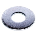 Zoro Select Flat Washer, Fits Bolt Size 1 1/8 in , Steel Zinc Plated Finish, 25 PK UST011651