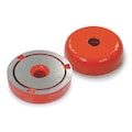 Zoro Select Alnico 5 Shallow Pot Magnet, 11 lb. Pull 6XY95