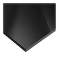 Zoro Select Black Cast Acrylic Plastic Sheet 96" L x 48" W x 1/4" Thick PS-CACC-15