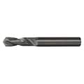 Cleveland 118° Solid Carbide Stub Length Drill Cleveland 1767 Bright Carbide RHS/RHC #36 C89651