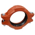 Gruvlok Rigid Coupling, Ductile Iron, 6", Grooved 0390013712