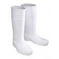 Jaydee Enguard Steel Toe PVC Boots, White, Size 10, PR EGSTW-10
