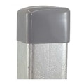 Vast Safety End Cap, 13/16"X1-5/8", Grey, PK25 V400NEOCPGY-25