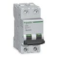 Schneider Electric IEC Supplementary Protector, 20, 277/480VAC, 2 Pole, DIN Rail Mounting Style, C60N Series MG24452