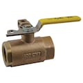 Apollo Valves 3/4" FNPT Bronze Ball Valve Inline 75-104-41