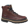 Georgia Boot Herren Giant G6374 Arbeitsstiefel – Vollnarbenleder Mit Stahlkappe, Gepolsterter Kragen