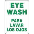 Accuform Spanish-Bilingual First Aid Sign, 14" Height, 10" Width, Aluminum, Rectangle, English, Spanish SBMFSD423VA